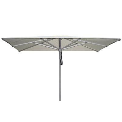 China Branded White Parasol Modern Aluminum Patio Umbrella Beer for sale