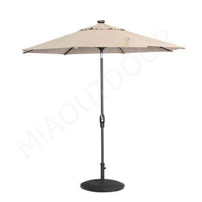 China Custom Printed Modern Outdoor Led Para Para Sunshade Patio Umbrella Decorative Garden Sunshade Outdoor Led Garden for sale