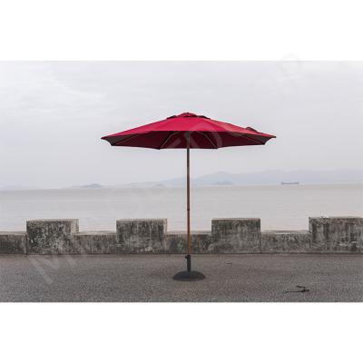 China Modern Hotel Cafe Fashion Outdoor Beach Parasol Umbrella Porcelain for sale