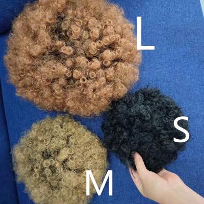 China MYSURE 3size Medium Wave Hair Afro Chignon Medium Synthetic Hair Chignon Hair Bun Hair Pieces Bun Puff Buns for sale