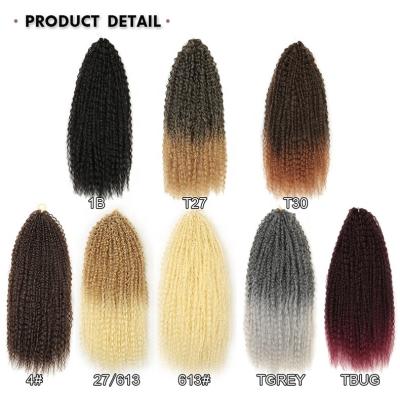 China MYSURE Brazilian Curls Hair French Curly Crochet Braids Crochet Curly Hair Crochet Braid Twist French Curly Braiding Curls for sale