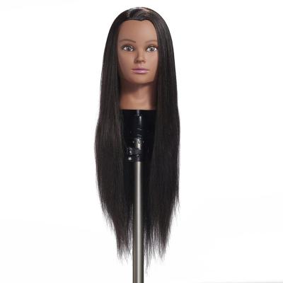 China Regular Wave Mannequin Head With Hair Mannequin Head With Hair For Training Mannequin Head With Natural Hair for sale