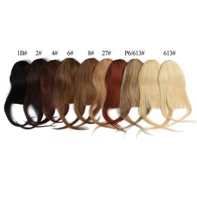 China MYSURE Bangs Natural Blunt Clip In Hair Fringes Hair Bangs Hair for sale