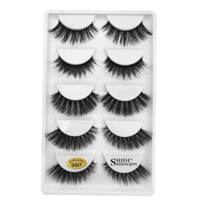 China FREE SHIPPING FREE SAMPLE 3D False Eyelash Multi Layered Eyelash Custom Wholesale Seller Make Eyelashes Plus Cheapest for sale