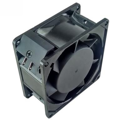 China Industrial Equipment SZXF 220V 8038 80mm Ball Bearing Blower AC Hard Hat Fan for sale