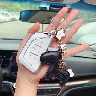 China 100% Eco-friendly TPU Car Key Cover Case Bags Shell Holder For Cadillac ATSL/CT6/XTS/XT5/XT4/XT6/SRXS Car Accessories for sale