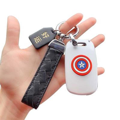 China 100% Eco-friendly For Wuling Hongguang Mini Cute Hight Quality TPU Car Key Cover Case Shell Bag Accessories for sale