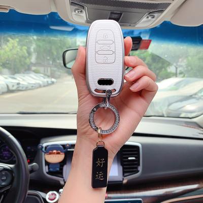 China 100% Car Key Case Cover A4 A5 A7 A8 A4L A6L Q7 Q5 Q5L Protective Auto Accessories 21New Quality Car Tpu Size for sale