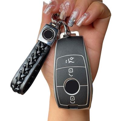 China 100% Eco-friendly Protective TPU Car Key Cover Case For Mercedes Benz E Class S450 S550e S560 S63 E300 E400 E63 W213 S Class Car Accessories for sale