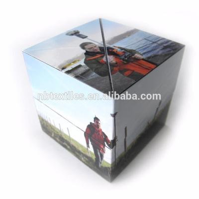 China Promotional folding cube advertising puzzle triangle magic cube for sale