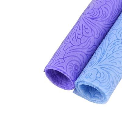 China Phoenix Nonwoven Fabric 80g Caudal Tissue Paper Florist Packaging Craft Paper Caudal Nonwoven Roll Anticurl for sale