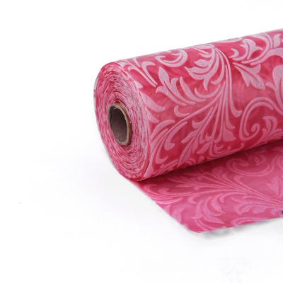 China Anti-Bend Waterproof Nonwoven Florist Fresh Orchid Flower Wrapping Paper Customized Gift Apple Wrapping Papers for sale