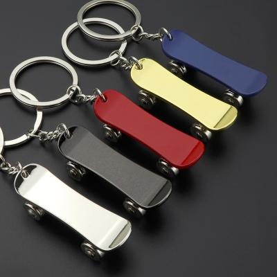 China Metal Morning Gifts Scooter Zinc Alloy Keychain Promotional Gift Pendant Accept Laser Logo for sale