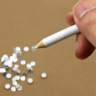 China Promotional Magic Nail Art Tools Pen Picker Wax Faux Stone Free Sample Pencil Picker Stone Pencil for sale