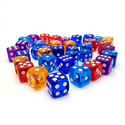 China Customizable plastic acrylic plastic or clear acrylic game dies for sale