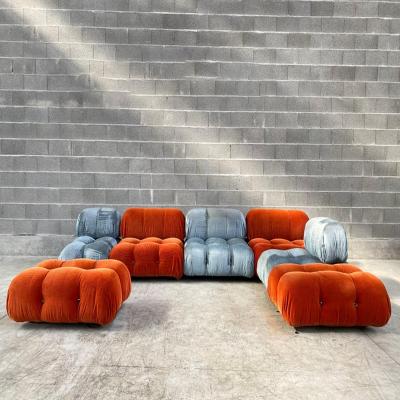 China Modular Furniture L Shape Long Sectional Couch Living Room Sofas Bed Set Luxury Hotel Furniture for sale