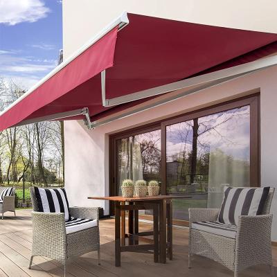 China Extendable Electric Aluminum Retractable Pergola Arches Full Motor Rooftop Cassette Sunshade Motorized Tent for sale