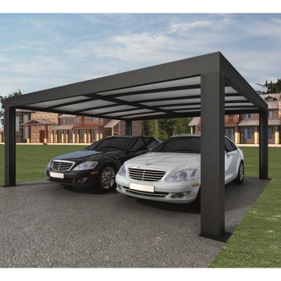 China Custom Polycarbonate Car Roof Shade Caravan Tent Sun Metal Awning RV Parking Shed for sale