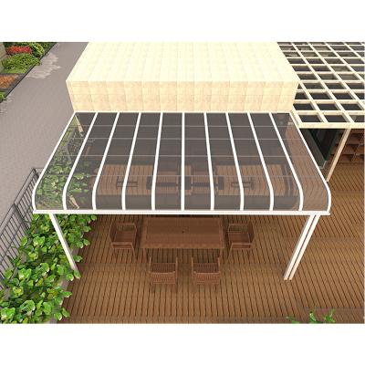 China Sun Rain Cover Arches Garden Outdoor Axle Heavy Duty Patio Deck Patio Aluminum Cover Canopy Balcony Roof Tent for sale