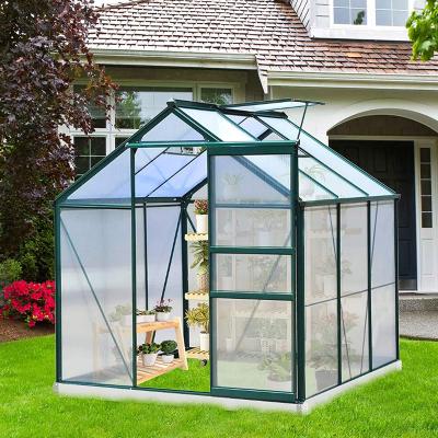 China Easily Assembled Custom Metal Vegetable Garden Part Grow Tent Complete Kit Mini Green House for sale