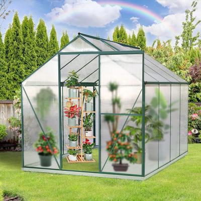 China China Eco Friendly Easily Assembled Garden Walkway Mini Greenhouse Polycarbonate House Manufacturer for sale