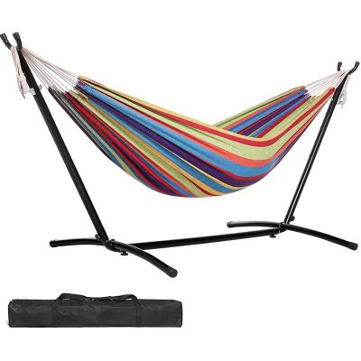 China Modern Outdoor Modern Folding Camping Hammock Free Swings With Stand for sale