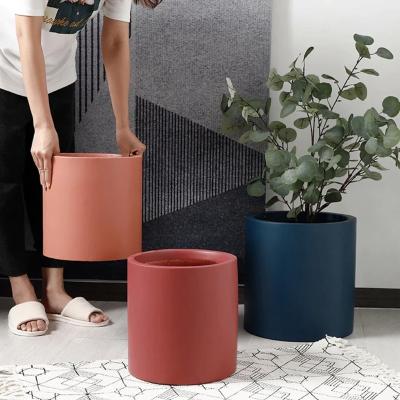 China Modern Garden Supplies Indoor Succulent Planter Decorative Nordic Glazed Modern Ceramic Flower Pot for sale