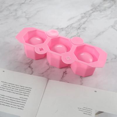 China Modern Flower Pot Silicone Resin Mold Concrete Instock Container for sale