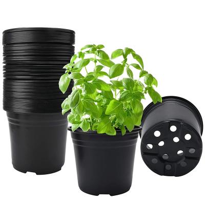 China Low Temperature Resistance In Stock Decoration Mini Plastic Folding Pot Garden Nursery Flower Vase Wholesale for sale