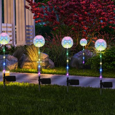 China Solar Garden 2V 6000K Holiday Waterproof Lawn LED Stake Light Outdoor Solar Garden Lamp Decorative for sale