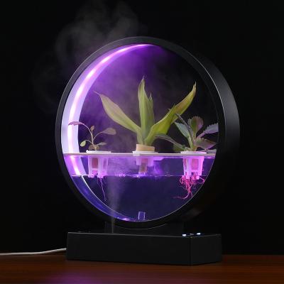 China Modern Hot Sales Hydroponic Plant Indoor Decorations Garden Growing System Hydroponic Plant Growing Led Herb Garden Kit Mini Hydroponic for sale