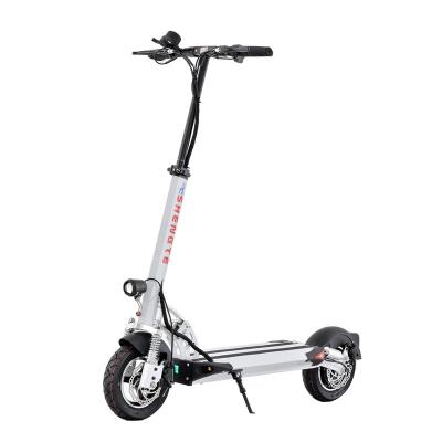 China Big Performance Unisex Foldable Dual Motor Electric Scooter 350w With Off Road Tire for sale