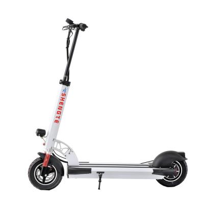 China Unisex Folding Electric Scooter 10 Inch Tire 350w Brushless Motor Up to 50km Electric Scooters for sale