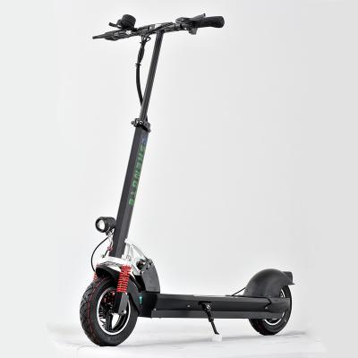 China New Adults Fender 10 Inch Electric Scooter 350w 2022 Two Wheel Unisex Portable Foldable New Style for sale