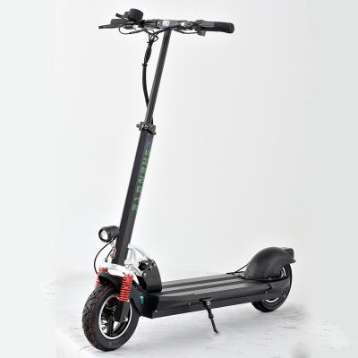 China New Design 2022 Electric Adult Electric Folding Scooter Europe Warehouse Unisex Electric Scooter for sale