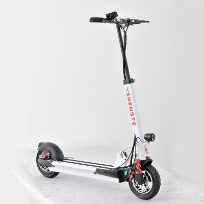 China Unisex Us Warehouse 2*350w 10 Inch Electric Scooter Long Range Adult Electrica Scooter for sale