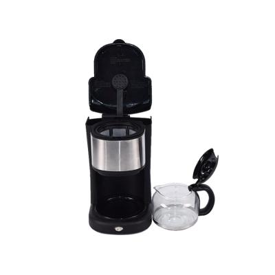 China Switch with indicator light the filter coffee machine viewing 550cc capacity and can brew up to 5 cups of coffee for sale