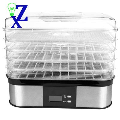 China Household Vegetable Automatic Kitchen Electric Plastic Food Dehydrator Food Dryer Dehydrator for sale