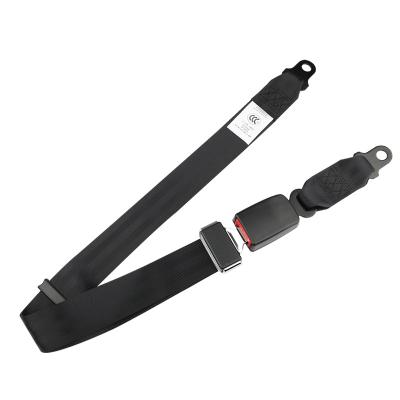 China Custom High Quality Automotive Safety Factory Adjustable Two Point Car Seat Belt Safety For Car for sale