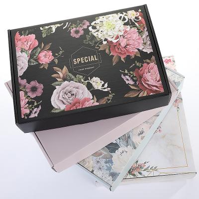 China Recyclable Made in China Custom Printing Corrugated Color Cardboard Mailer Box Cardboard Packaging Mailer Box for sale