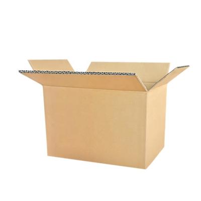 China Custom Logo Recyclable 5 Ply Corrugated Mailing Cardboard Moving Mailing Box For Packaging for sale