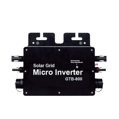 China On Grid Micro Solar Inverter Photovoltaic Grid Tied Solar Power System 600W 800W 1000W 230mmx200mmx40mm for sale