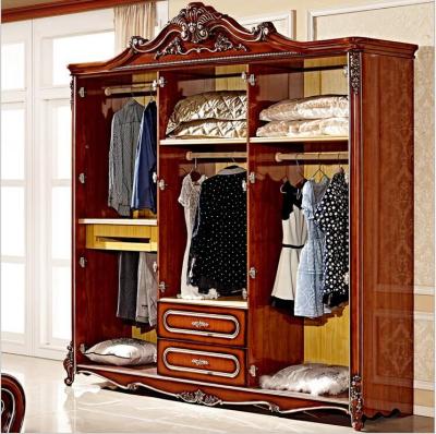 중국 French wardrobe bedroom furniture antique European four-door elegant wardrobe whole wardrobe pfy5000 판매용