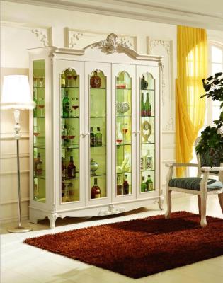 China French style solid wood wine cabinet p10105 for sale