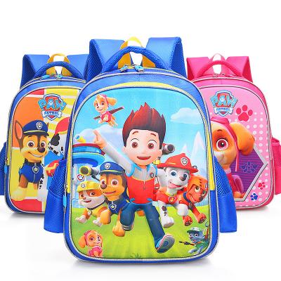 Китай Full waterproof printing school bag backpack popular price polyester cheap price polyester style color material origin product blue model sch001 продается