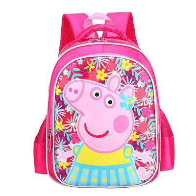 China Full waterproof printing school bag backpack popular price polyester cheap price style blue material original product place model sch003 for sale