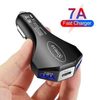 China Mobile Phone Usb Type-C 20 W Adapter 3 In 1 Adapt 33W Fast Charging Type C Car QC 3.0 Usbc 2.4A Charger for sale