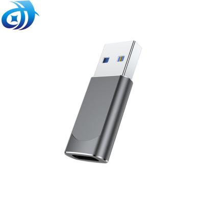 China LAPTOP USB3.1 to Type-C Adapter 10Gbps Double Sided Superfast Transfer Speed ​​A to C PD Fast Charging OTG Converter for sale