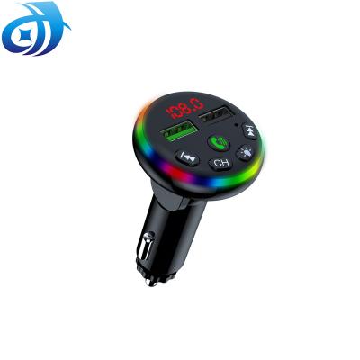 China Quick Charging QC 3.0 Port USB Transmitter Mobile Phone MP3 Player Fm Blue Tooth Handsfree Electric Car Charger for sale