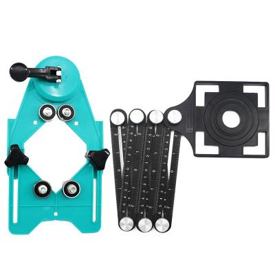 중국 Four Folding Tile Working Tools With Vacuum Base Suction Cup Tile Opening Locator 판매용